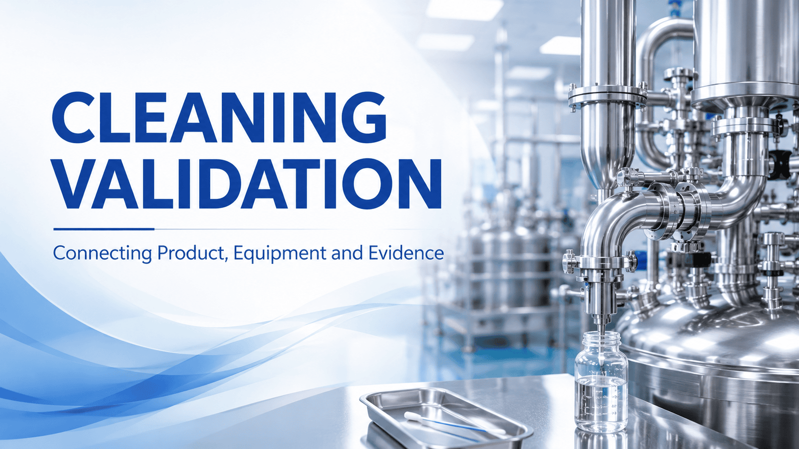 Cleaning Validation: Connecting Product, Equipment and Evidence